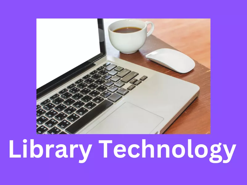 Library technology banner