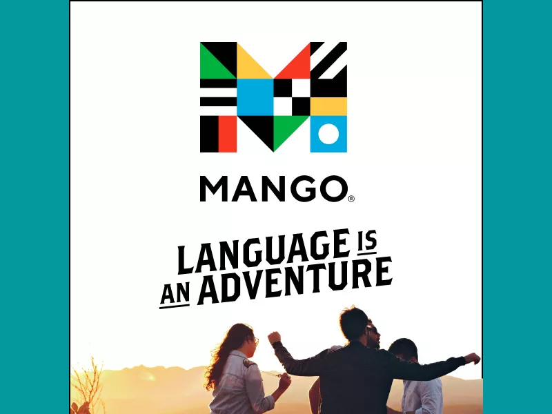language is an adventure banner