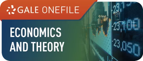 Gale OneFile Economics and Theory banner