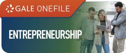 Gale OneFile Entrepreneurship banner