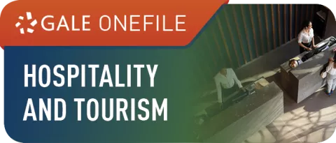 Gale OneFile Hospitality and Tourisn banner