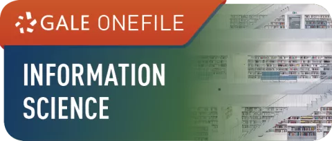 Gale OneFile Information Science banner